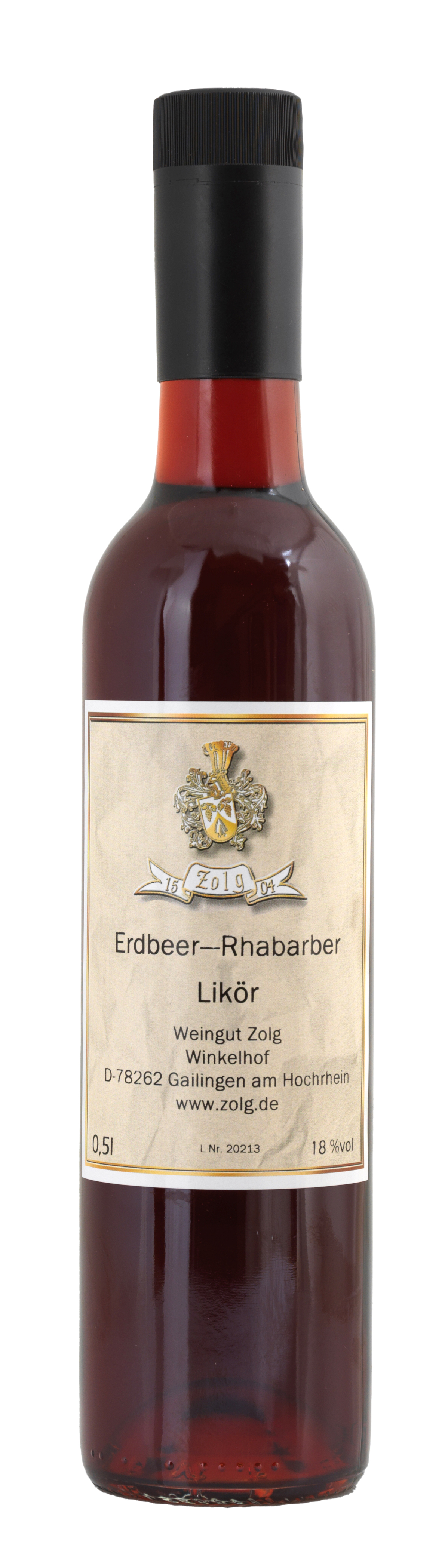 Erdbeer-Rhabarberlikör Erdbeer-Rhabarberlikör