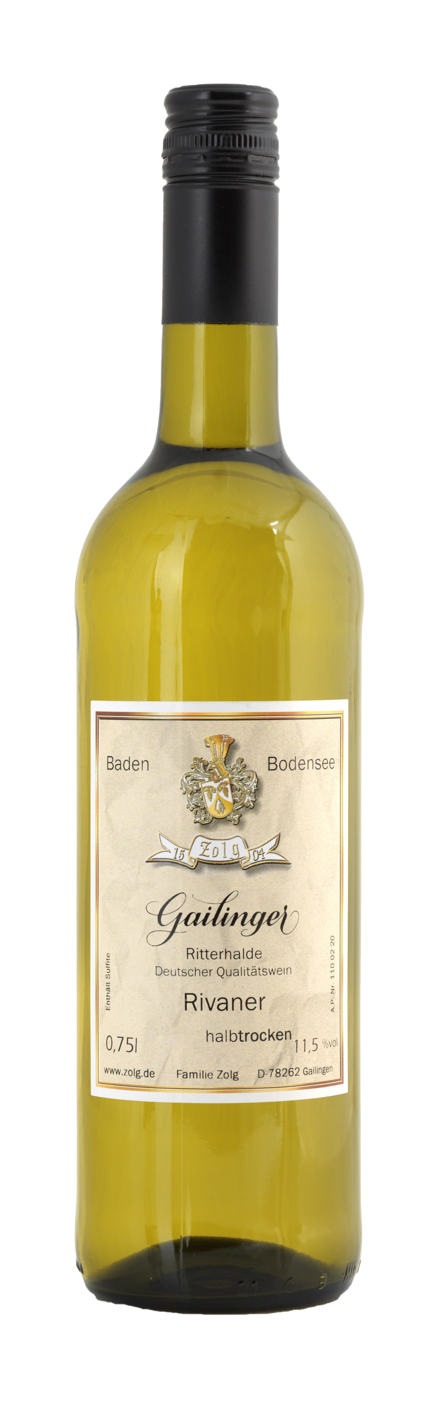 Rivaner halbtrocken (Müller-Thurgau) Rivaner halbtrocken (Müller-Thurgau)