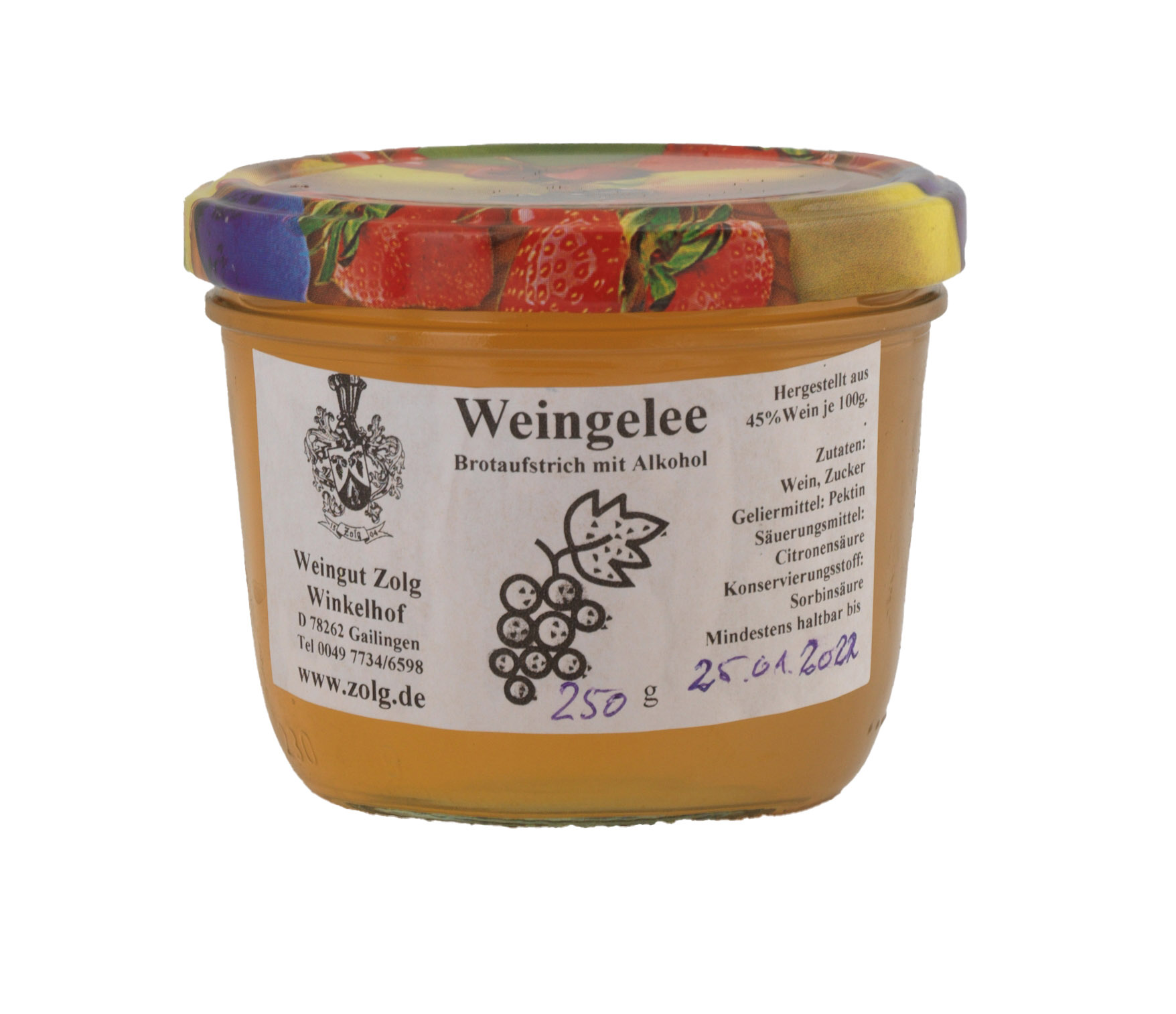 Weingelee weiss Rivaner Weingelee weiss Rivaner